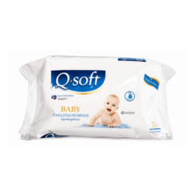 Q-SOFT TOALLAS HUMEDAS BABY CLASICAS X25
