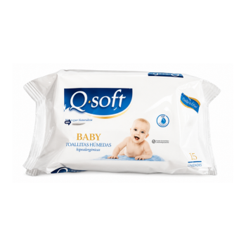 Q-SOFT TOALLAS HUMEDAS BABY CLASICAS X25