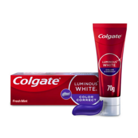 COLGATE CR.DENTAL LUMINOUS WHITE COLOR CORRECT 70G