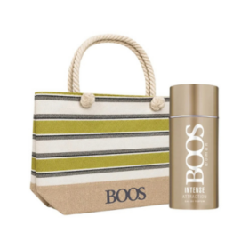 BOOS FOR WOMAN ATTRACTION INTENSE EDP 90ML+CARTERA