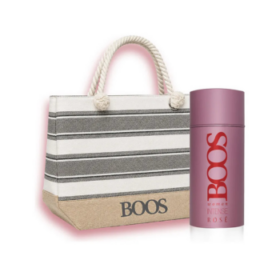 BOOS FOR WOMAN INTENSE ROSE EDP 90ML+CARTERA